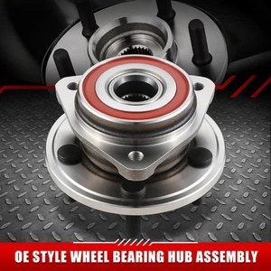 For 99-06 Jeep Cherokee Wrangler 2nd Design Front Left Right Wheel Bearing & Hub - Bild 1 von 7