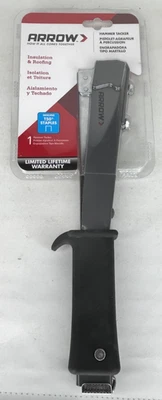 Grampo de flecha arma prendedor martelo apanhador modelo: HT55 telhado tapume tapete almofada - Imagem 1 de 4