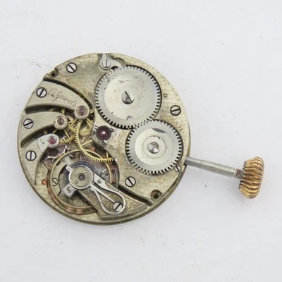 Swiss 38MM OD Pocket Watch Movement | Good Balance - Image 1 of 4