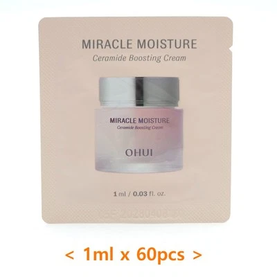 O HUI Miracle Moisture Ceramide Boosting Cream 1ml x 60pcs Soothing K-Beauty - Image 1 of 4