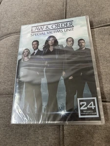 Law & Order Special Victims Unit Season 24 DVD New • Factory Sealed - Picture 1 of 2
