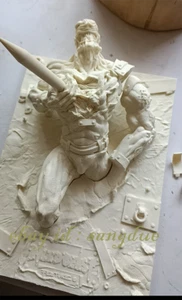 Unpainted Resin PILED BEAST YASUSHI NIRASAWA Demon Hanging Wall In Stock - Picture 1 of 3