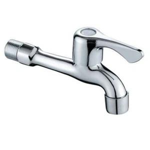 Garten Messing Wasserhahn Bad Toilette Kaltwasser Armatur Händewaschen Verchromt - Bild 1 von 4