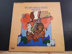 RAY CHARLES SINGERS  Moods Of Love  DBL LP  1973  Jazz Pop Easy Vocal  Great! - Picture 1 of 10