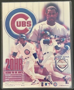 SAMMY SOSA 20 HR Record for One Month LIMITED EDITION 8X10 PHOTO Chicago Cubs - Picture 1 of 1