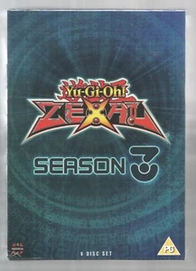 YU-GI-OH ! ZEXAL - SEASON 3 - UK R2 DVD (6-DISC SET) - sealed/new - FINAL SERIES - Picture 1 of 2