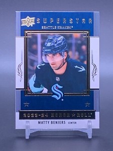 2023-24 Upper Deck Series 1 Superstar Honor Roll HR-2 MATTY BENIERS