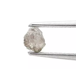 DIAMANTE CRUDO 0.32TCW GRIS AMARILLO MEZCLA BRILLANTE NATURAL FORMA IRREGULAR PARA JOYA - Imagen 1 de 13