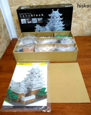 Nanoblock Himeji Castle Special Deluxe Edition NB-042 Building Block Kit Japan - Image 1 of 4