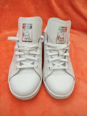 Adidas Shoes Womens Size UK 4.5 Stan Smith White Leather Originals Trainers - Image 1 of 4