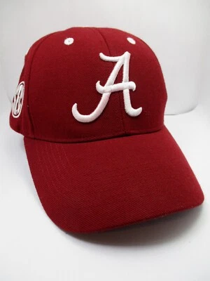 Alabama Crimson Tide SEC 帽子/帽子 世界之巅可调节羊毛混纺 TOW — 第 1/4 张图片
