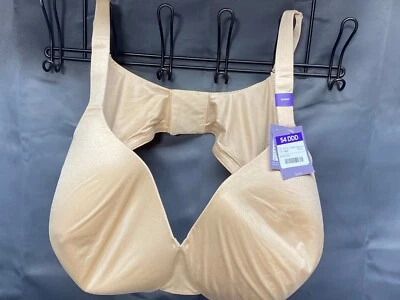Catherines Intimates Bra ~ 54DDD ~ BEIGE ~ Full Coverage Smooth Underwire ~ NWT - Image 1 of 4