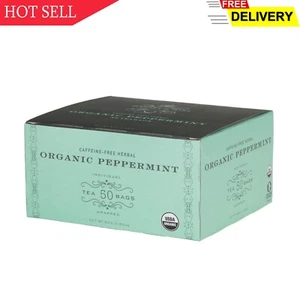 Harney & Sons Organic Peppermint Tea 1.76oz/50g (50 Tea Bags) - Picture 1 of 6
