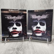 The Dark Knight (2008) 4K UHD + Blu-ray + OOP Rare Slipcover Ultra HD DC Ledger
