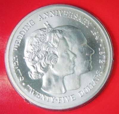 1972 Cayman Island $25 Specimen Ed. - Unc in OGP - 1.5271 Oz of Sterling Silver - Image 1 of 4