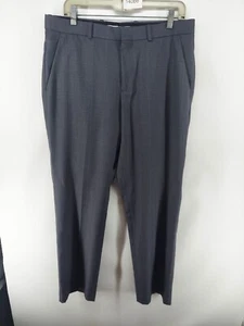 Perry Ellis Pantalones Hombre Talla 32 Gris Ajuste Moderno Folio Flex Informal Trabajo Oficina - Imagen 1 de 7