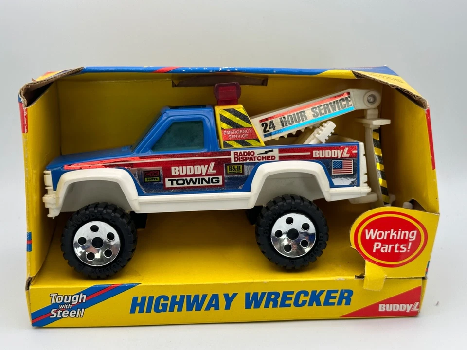 Buddy L Super Brute Highway Wrecker Tow Truck, Excellent, Boxed - Image 1 of 4