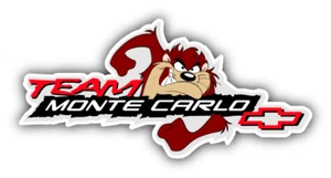 Calcomanía adhesiva para parachoques de auto con logotipo de Team Monte Carlo - 9"", 12"" o 14"" - Imagen 1 de 1
