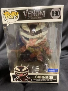 Venom: Let There Be CARNAGE Funko POP! Bobble-Head exclusivo de Walmart de 10"" de Marvel - Imagen 1 de 9