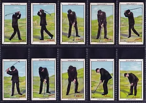 Gallaher SPORTS SERIES 1912 Set Of 100 Football Cricket Golf Boxing *VG Cond* - Picture 1 of 20