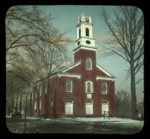 1930s Lantern Slide Reformed Church of Tappan, New York by J.A. Glenn, Albany - Picture 1 of 3