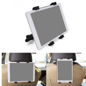 Support appuie-tête pour tablettes Support Tablette Voiture Porte Tablette 360° - Photo 1/7
