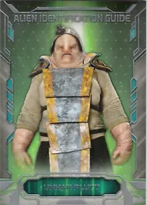 2016 Star Wars Capolavoro Guida Identificazione Aliena #10 Unkar Plutt - Foto 1 di 1