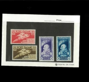 Italy SC# 345-48 MH. Cat $207.50. Better Item - Picture 1 of 1