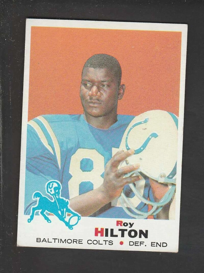 1969 Topps #160 Roy Hilton NM/NM+ Colts 160069 - Image 1 of 2