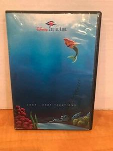 Disney Cruise Line 2004-2005 Vacations Planner DVD Little Mermaid Cover LK NEW - Picture 1 of 2