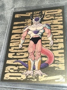 GOLD SHINY Frieza G-9 Dragon Ball Z 1999 FUNimation Dragon Ball z Gold Card Rare - Picture 1 of 2
