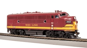 Broadway Limited 8176 HO Scale Soo Line EMD F3A Maroon & Imitation Gold #202B - Picture 1 of 7