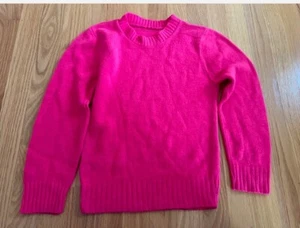 vintage girls pink sweater 10/12 - Picture 1 of 1