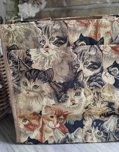 Jute Tasche kleine Einkaufstasche wiederverwendbar Reißverschluss 29 x 27 x 12 - Bild 1 von 8