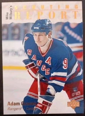1995 Upper Deck Adam Graves Scouting Report #239 Hockey Card - Image 1 of 2