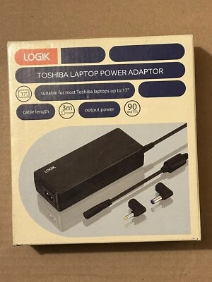 LOGIK LLPATSH16 Toshiba Laptop Charger - 3 m - Image 1 of 3