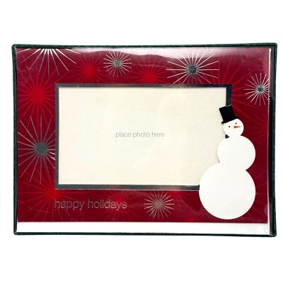 Punch Studio Happy Holidays 18 Count Die Cut Christmas Cards Add Your Own Photo - Image 1 of 4
