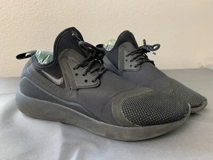 Nike LunarCharge Essential Triple Black Volt 923620-001 Woman Size Us8.5 - Picture 1 of 5