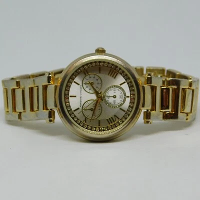 ADRIENNE VITTADINI ADST1654 Quartz Analog Women's Watch Sz. 7 1/4" New Battery - Image 1 of 4