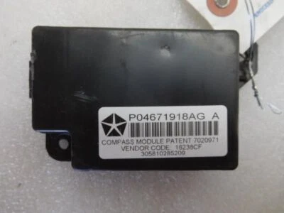 P04671918AG Compass Control Module 2009 CHRYSLER PT CRUISER uHO73 - Image 1 of 4