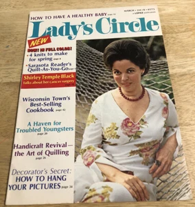 March 1973 LADYS CIRCLE MAGAZINE - Cover: Shirley Temple - 82 Pages - Imagen 1 de 10