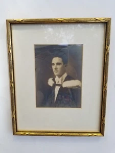 Antique Picture 1920s -1930s With Vtg Frame 1990 - 10 "x 8 ". Read Description - Picture 1 of 9
