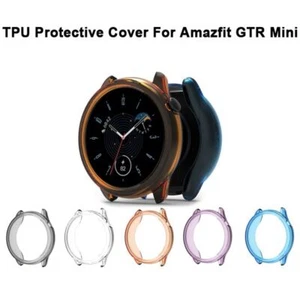 Powłoka Odporna na zarysowania Futerał ochronny Futerał TPU Ekran Chutz For Amazfit GTR Mini - Zdjęcie 1 z 13