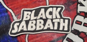 PARCHE BORDADO NEGRO SABBATH NEGRO (Leer anuncio) - Imagen 1 de 3
