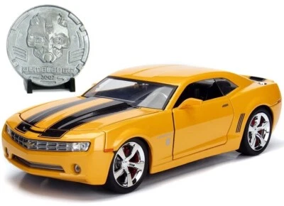 Jada Academy Transformers 2006 Chevy Camaro Bumblebee – 1/24 Scale Die-Cast Car - Image 1 of 4