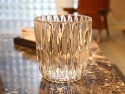 JELLY  Kartell TRASPARENTE VASO originale NUOVO - Immagine 1 di 2