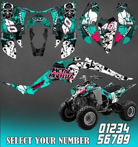 Yamaha Raptor 350 graphics kit 2004 2006 2009 to 2014 decals stickers atv utv - Picture 1 of 1