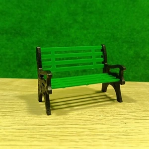 Ekstra Model 10 Pcs of G Scale 1:25 Park Chair Bench Settle - Colors Available - Picture 1 of 14