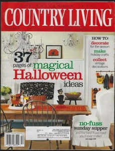Country Living Magazine October 2004 Halloween Pumpkin Party Cooperstown - Picture 1 of 1