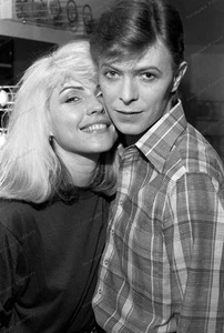 8x10 Print David Bowie Debbie Harry Blondie #DB77 - Picture 1 of 1